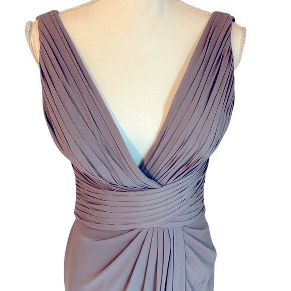 WATTERS Stone Antonia Gown Size 4 - Picture 5 of 10